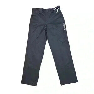 NWT Croft & Barrow Dark blue no iron stretch performance Khaki men’s 32x32